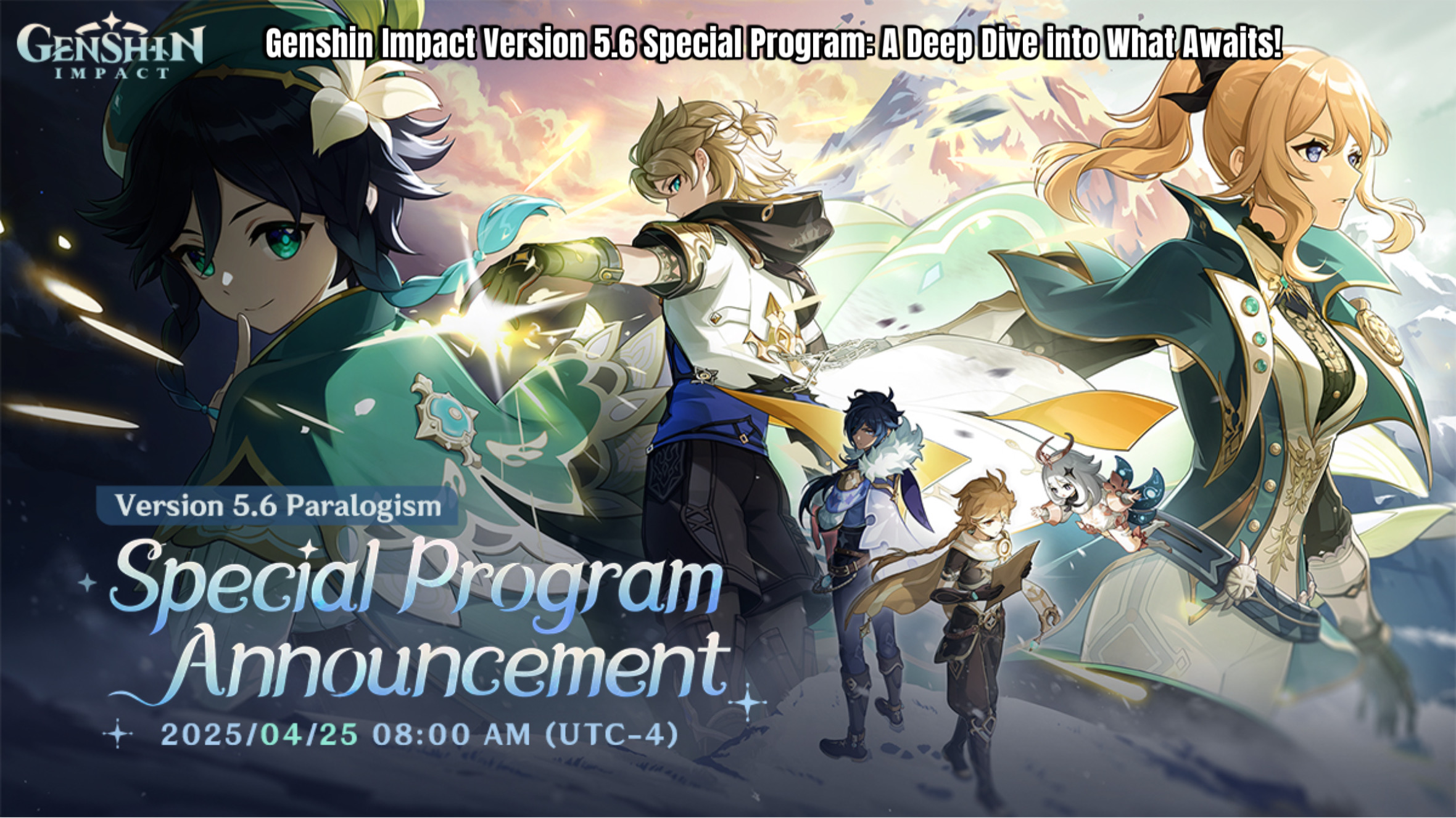 Read more about the article Genshin Impact Version 5.6 Special Program: A Deep Dive into What Awaits!