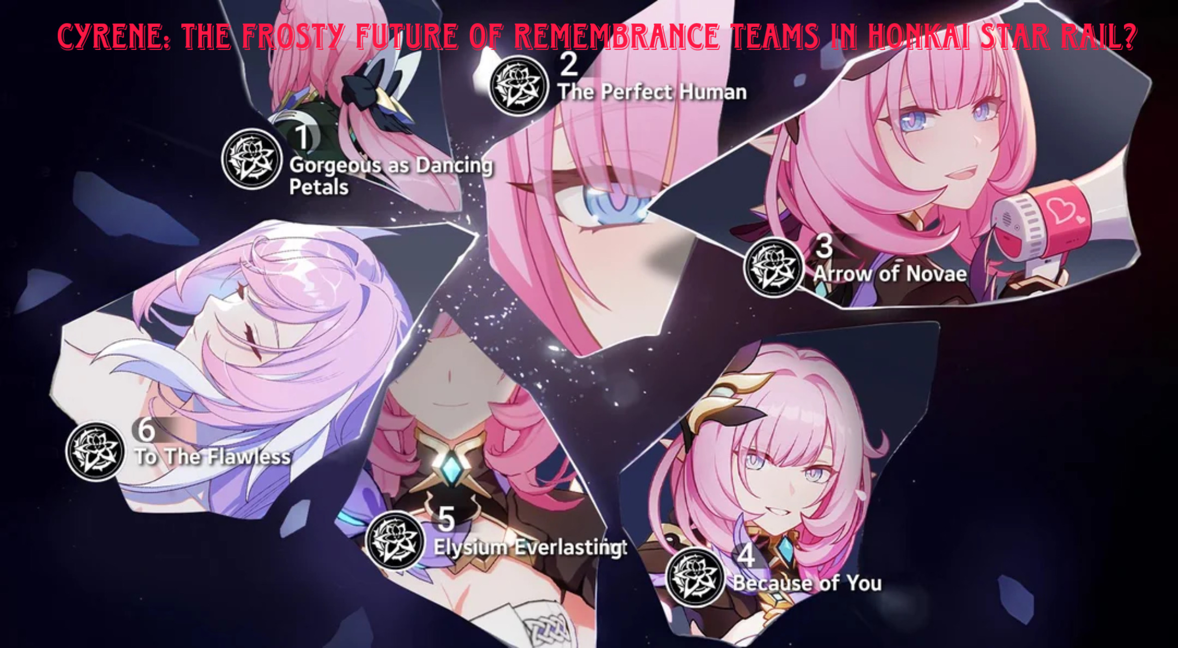 Read more about the article Honkai star rail 3.7 leaks (Cyrene: The Frosty Future of Remembrance Teams in Honkai Star Rail?)
