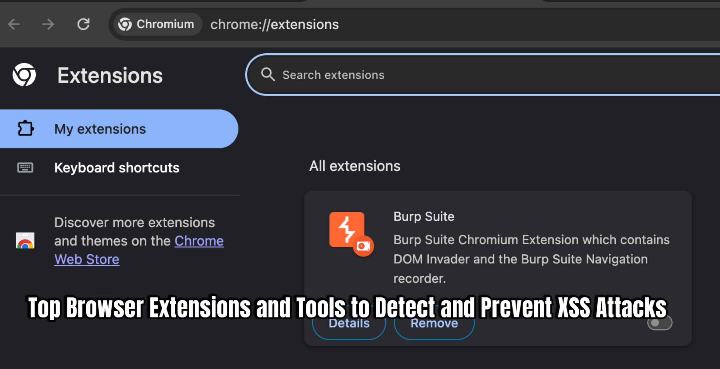 Read more about the article Top Browser Extensions and Tools to Detect and Prevent XSS Attacks