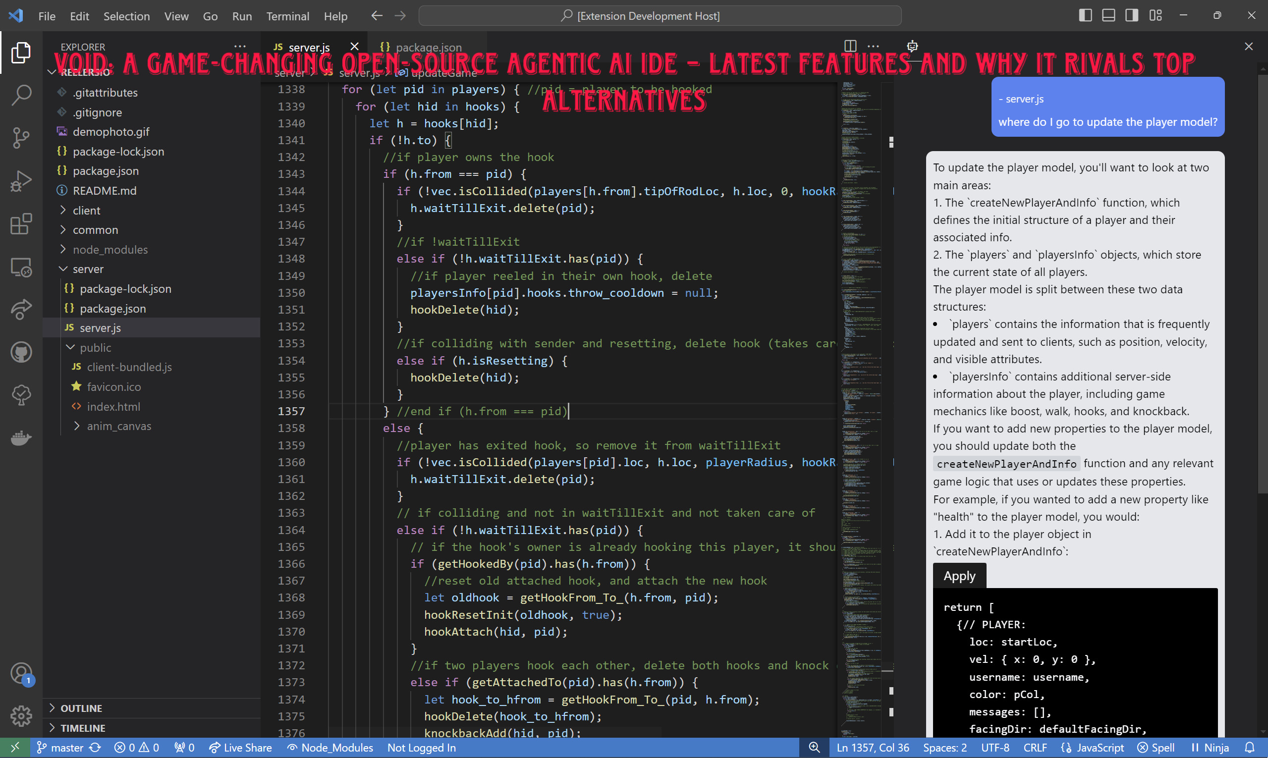 Read more about the article Void: A Game-Changing Open-Source Agentic AI IDE – Latest Features and Why It Rivals Top Alternatives