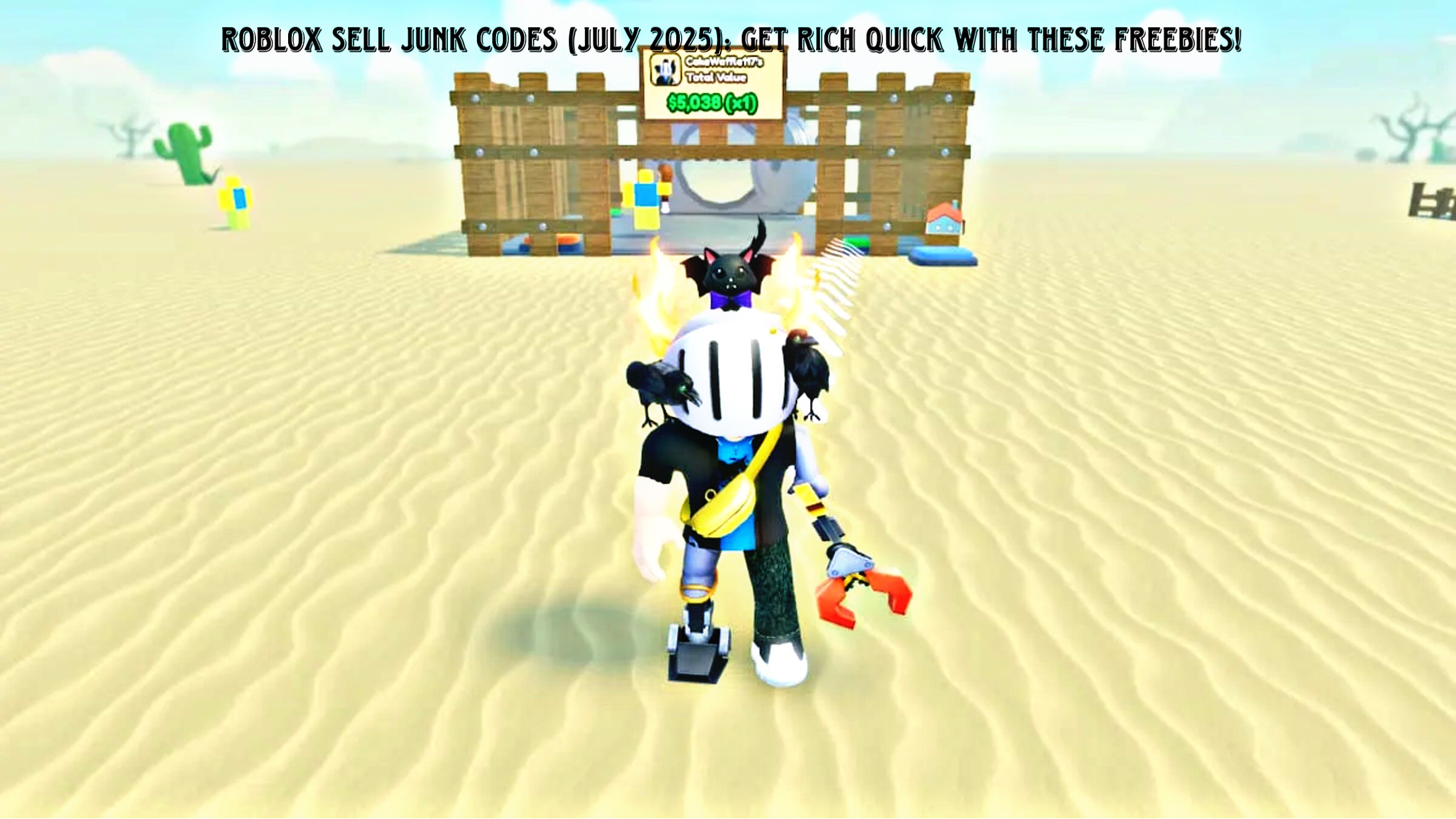 You are currently viewing Roblox Sell Junk Codes (July 2025): Get Rich Quick with These Freebies!